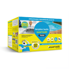 Tecplus lastic 7000 caixa 18KG quartzolit