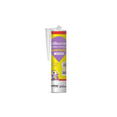 Silicone acetico incolor multiuso 256g quartzolit